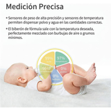 Preparador de Biberones Automático y Dosificador de Fórmula/Leche en Polvo | Máquina para hacer Biberones